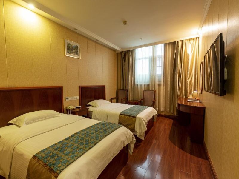 Greentree Inn Jiangsu Wuxi New District Shengang World Express Hotel Exteriör bild