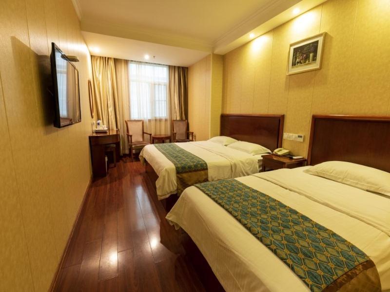 Greentree Inn Jiangsu Wuxi New District Shengang World Express Hotel Exteriör bild