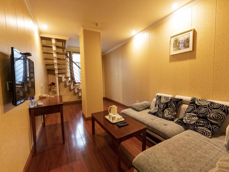 Greentree Inn Jiangsu Wuxi New District Shengang World Express Hotel Exteriör bild