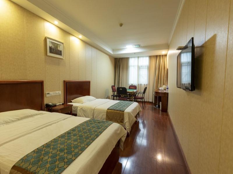 Greentree Inn Jiangsu Wuxi New District Shengang World Express Hotel Exteriör bild