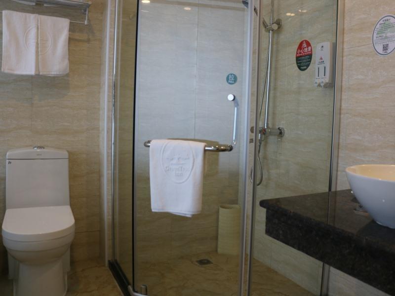 Greentree Inn Jiangsu Wuxi New District Shengang World Express Hotel Exteriör bild