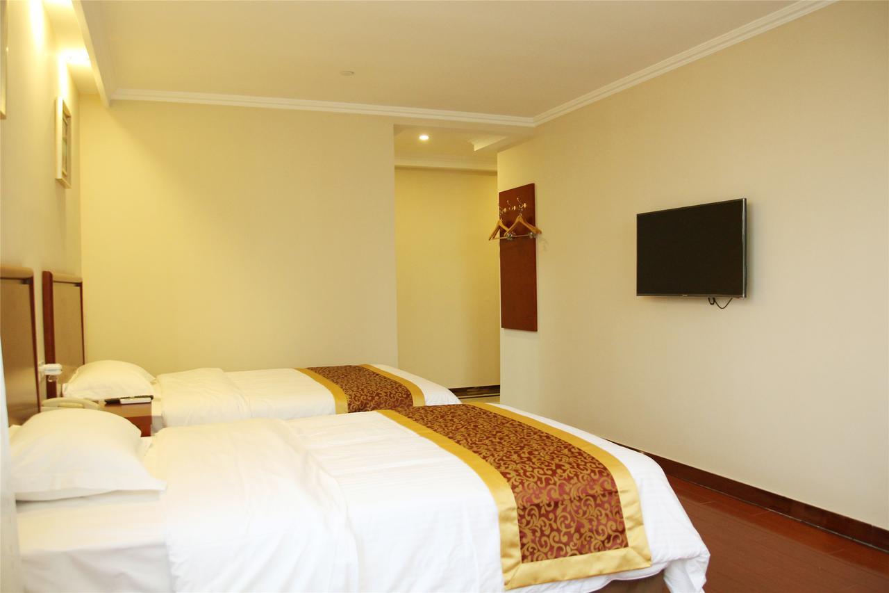 Greentree Inn Jiangsu Wuxi New District Shengang World Express Hotel Exteriör bild