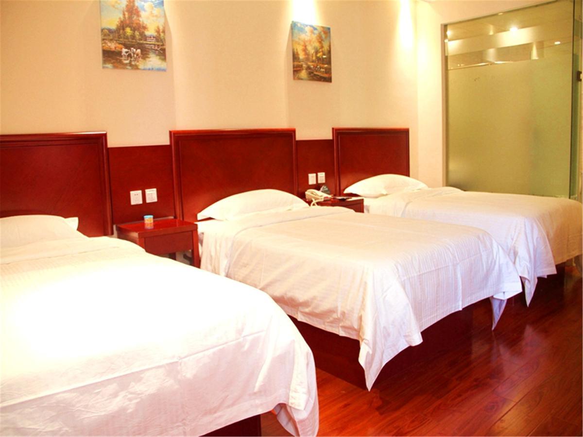 Greentree Inn Jiangsu Wuxi New District Shengang World Express Hotel Exteriör bild