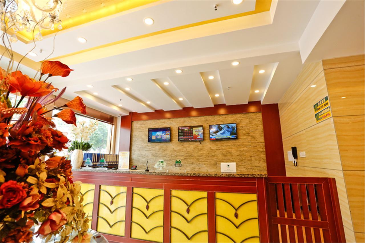 Greentree Inn Jiangsu Wuxi New District Shengang World Express Hotel Exteriör bild