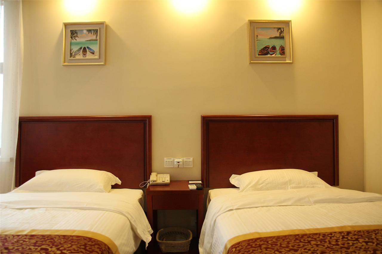 Greentree Inn Jiangsu Wuxi New District Shengang World Express Hotel Exteriör bild