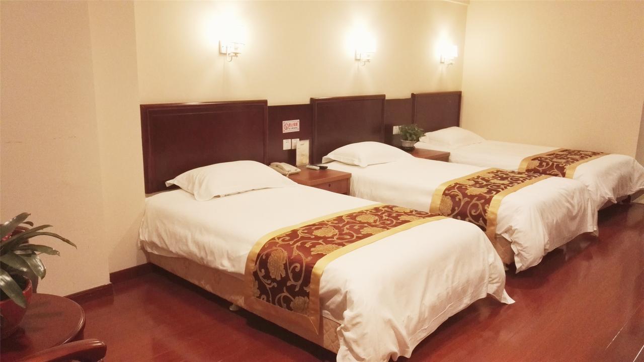 Greentree Inn Jiangsu Wuxi New District Shengang World Express Hotel Exteriör bild
