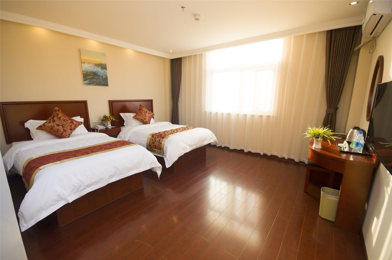 Greentree Inn Jiangsu Wuxi New District Shengang World Express Hotel Exteriör bild