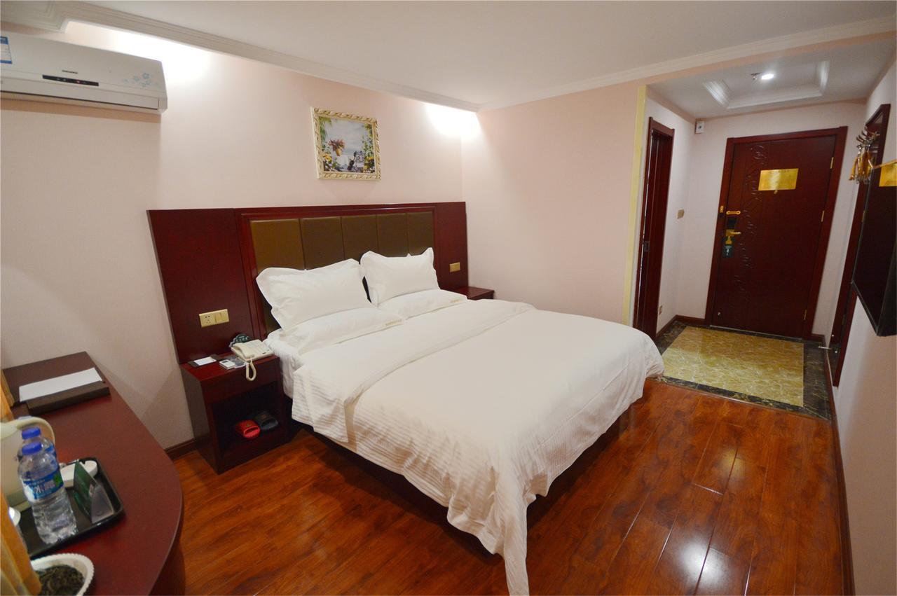 Greentree Inn Jiangsu Wuxi New District Shengang World Express Hotel Exteriör bild