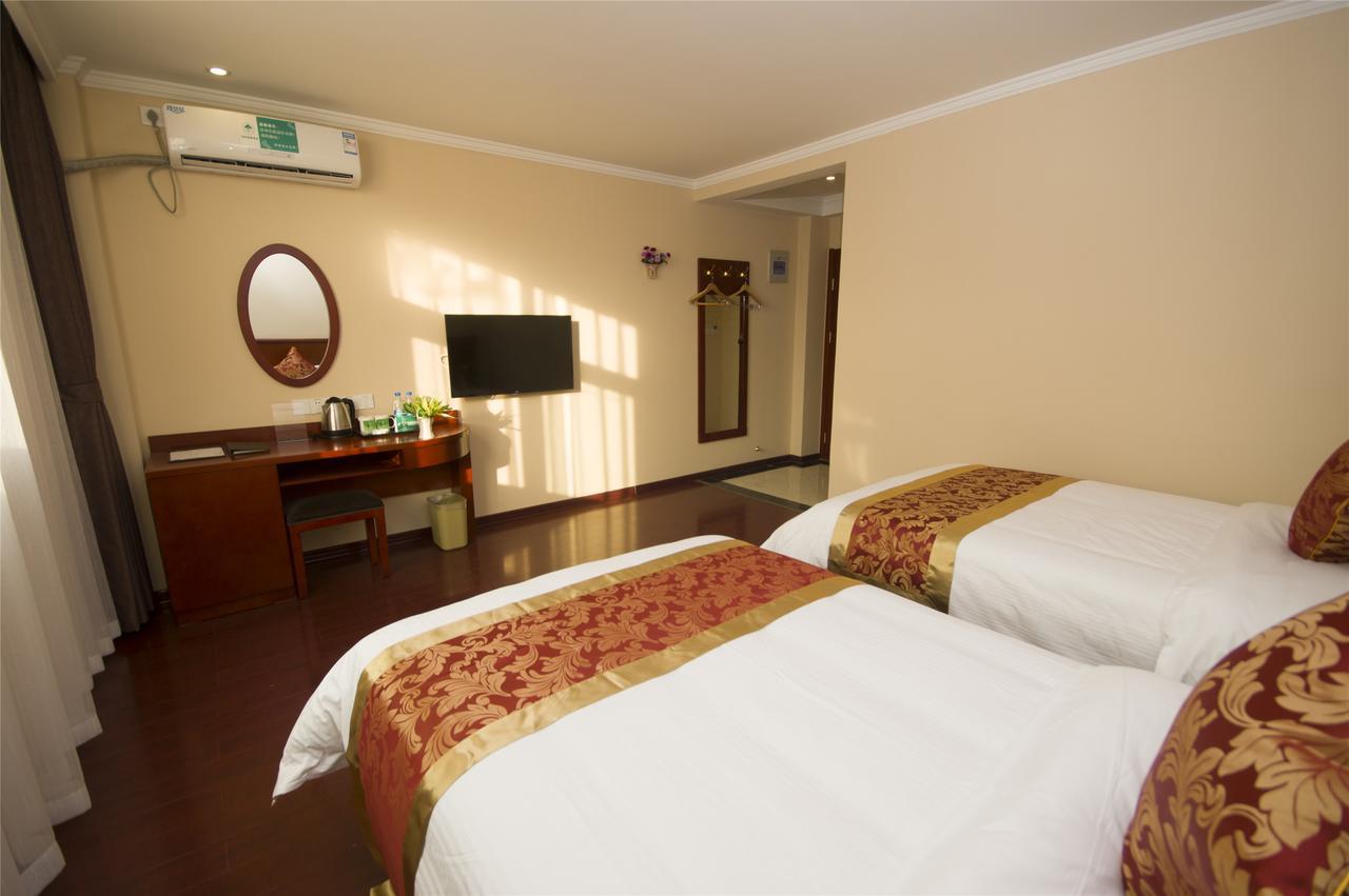 Greentree Inn Jiangsu Wuxi New District Shengang World Express Hotel Exteriör bild