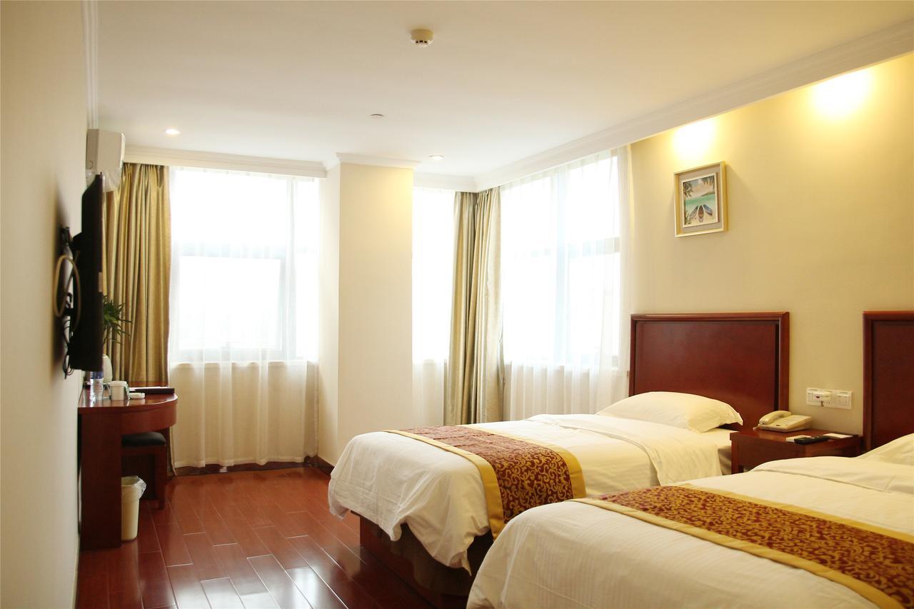 Greentree Inn Jiangsu Wuxi New District Shengang World Express Hotel Exteriör bild