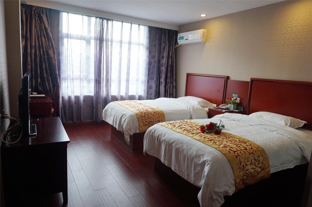 Greentree Inn Jiangsu Wuxi New District Shengang World Express Hotel Exteriör bild