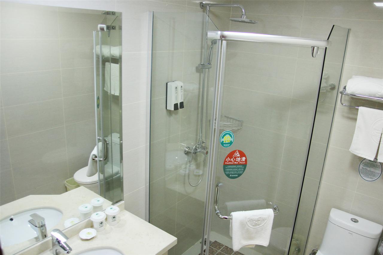 Greentree Inn Jiangsu Wuxi New District Shengang World Express Hotel Exteriör bild