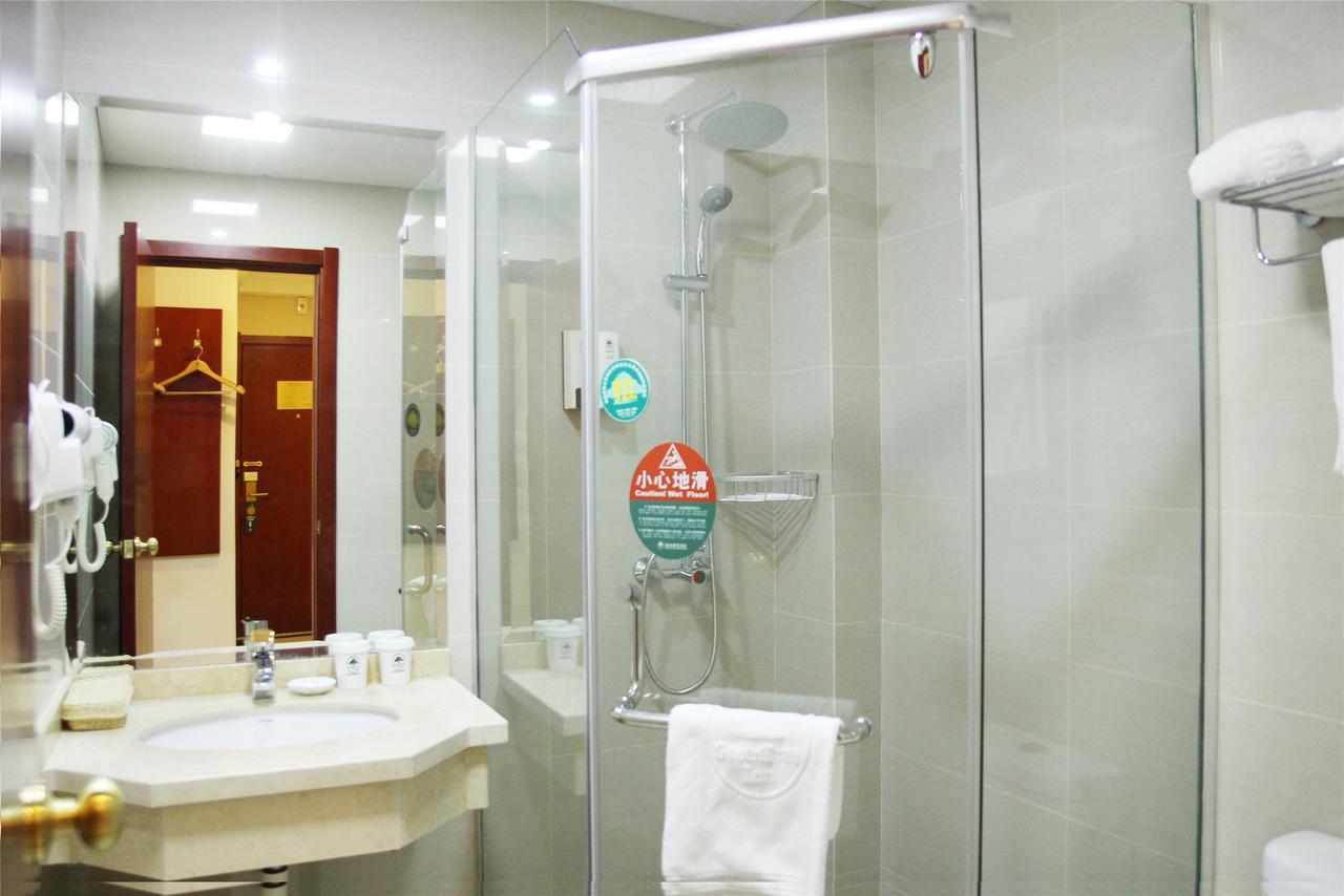 Greentree Inn Jiangsu Wuxi New District Shengang World Express Hotel Exteriör bild